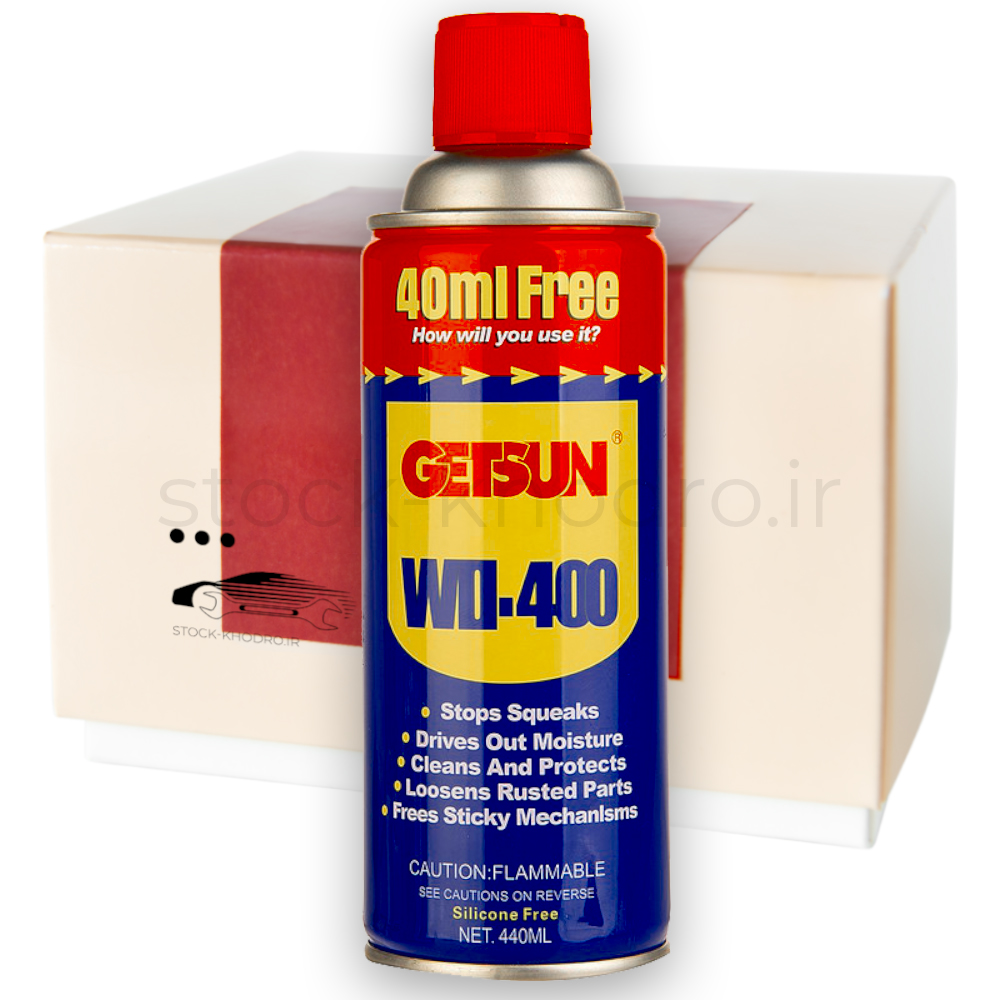 اسپری زنگ شور 440 میل گتسان (WD-40) 24 عددی